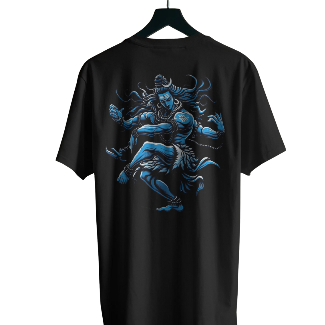Unisex Printed Cotton T Shirt | Aastha | Round Neck | Half Sleeves|100% Cotton Regular Fit T-Shirt | Women | Men |