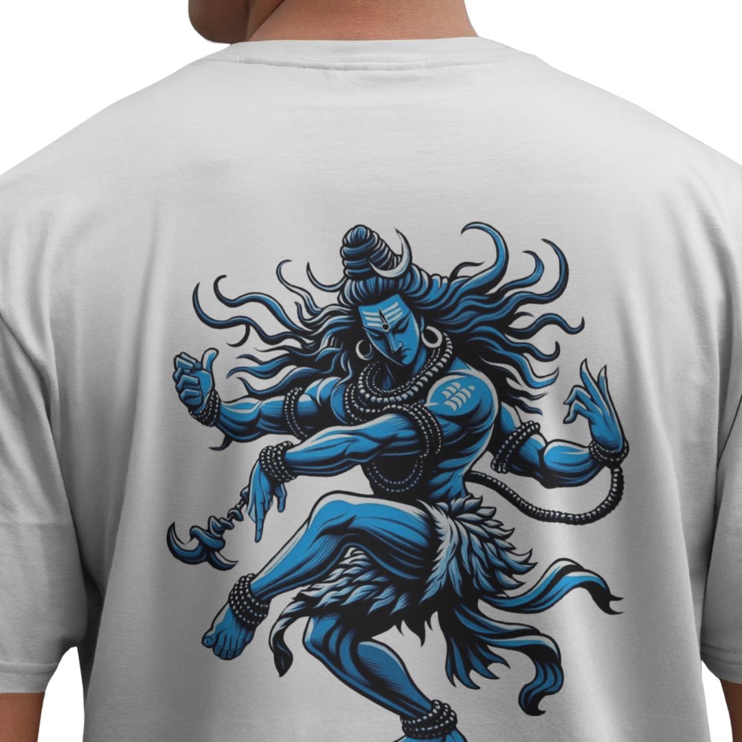 Unisex Printed Cotton T Shirt | Aastha | Round Neck | Half Sleeves|100% Cotton Regular Fit T-Shirt | Women | Men |