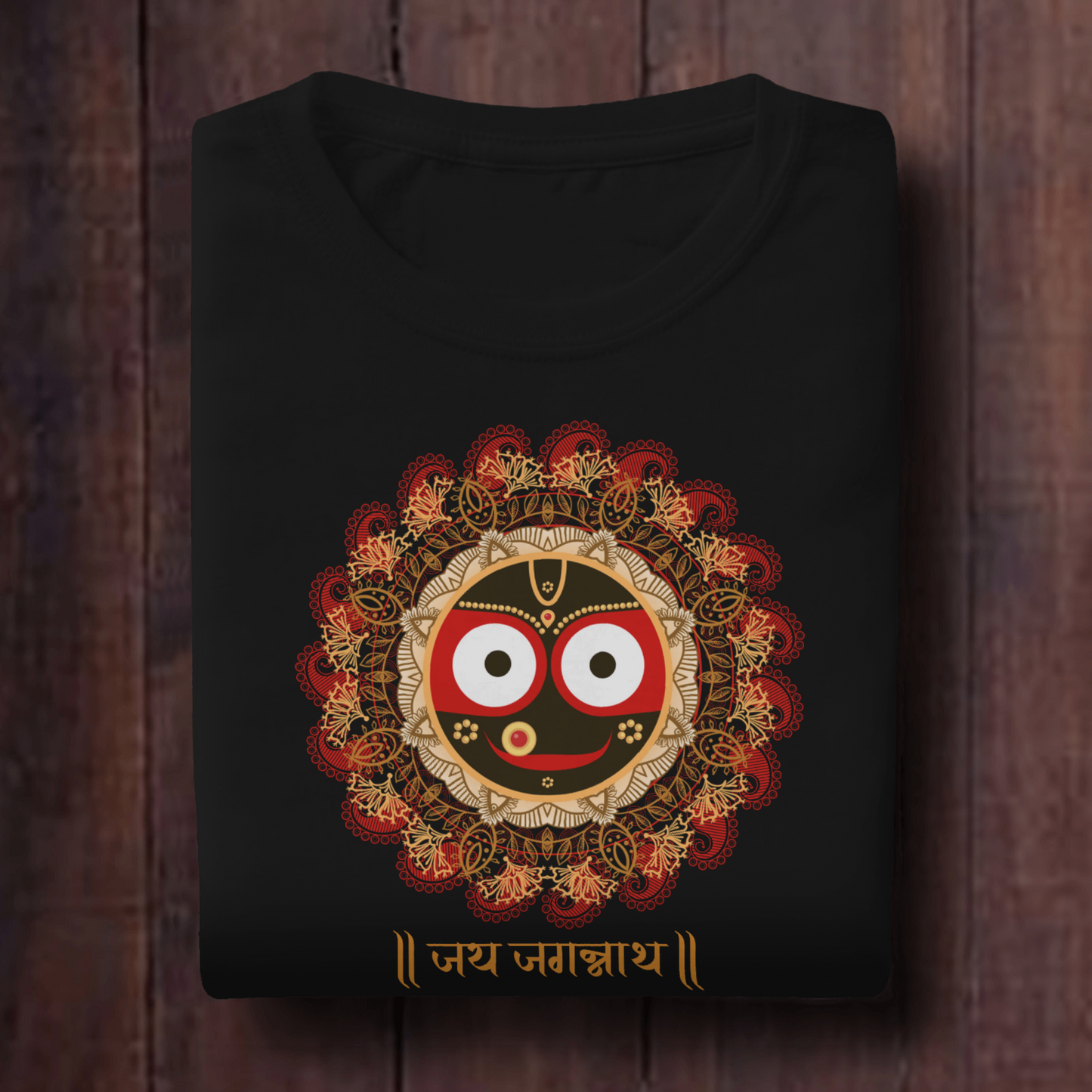 Unisex Printed Cotton T Shirt | Aastha | Round Neck | Half Sleeves|100% Cotton Regular Fit T-Shirt | Women | Men |