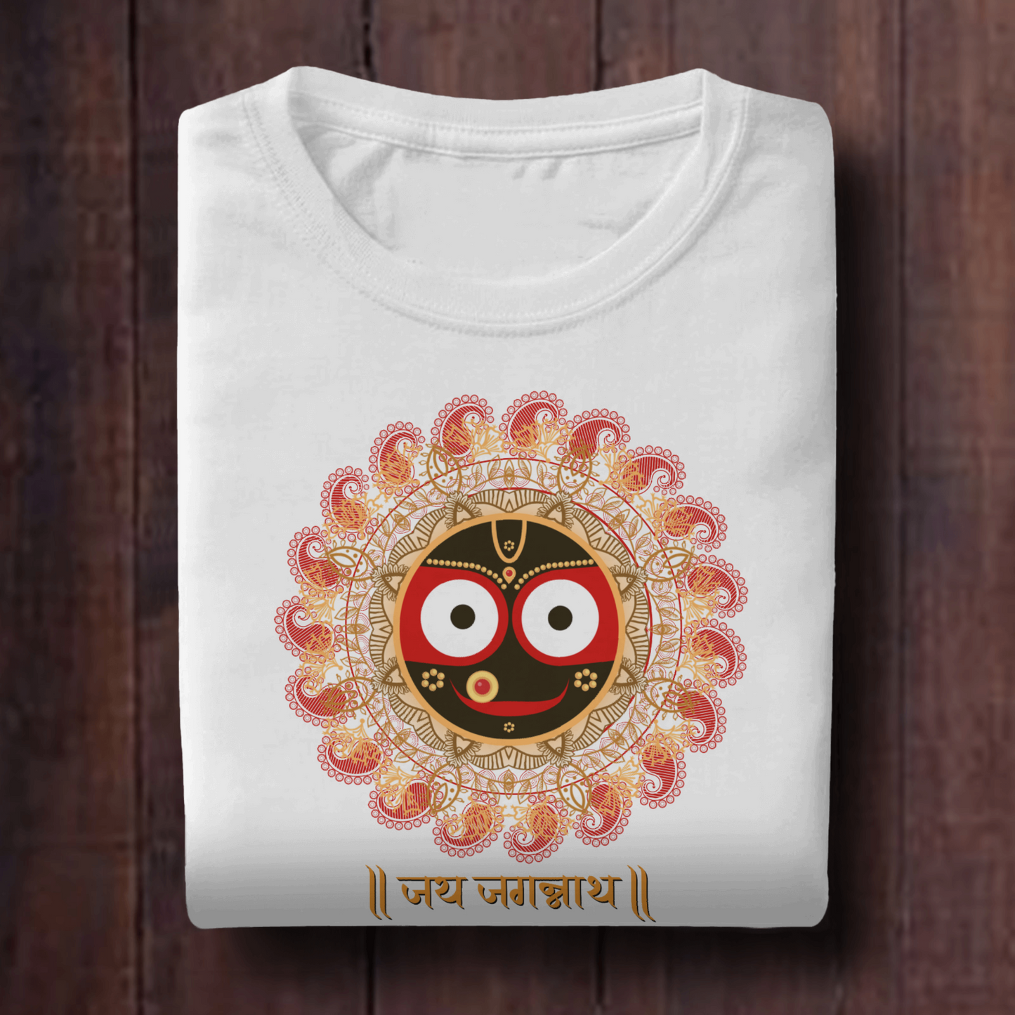Unisex Printed Cotton T Shirt | Aastha | Round Neck | Half Sleeves|100% Cotton Regular Fit T-Shirt | Women | Men |