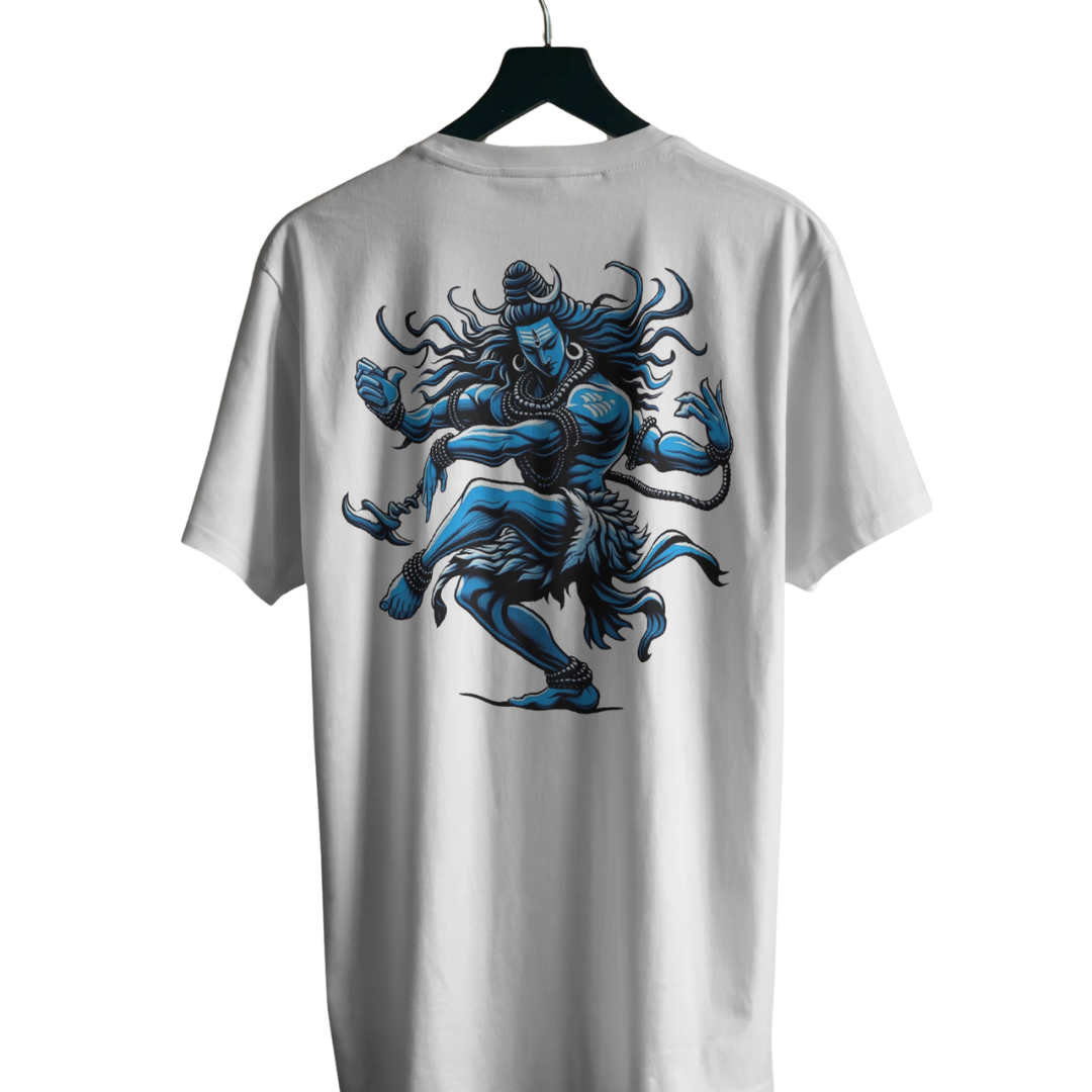 Unisex Printed Cotton T Shirt | Aastha | Round Neck | Half Sleeves|100% Cotton Regular Fit T-Shirt | Women | Men |