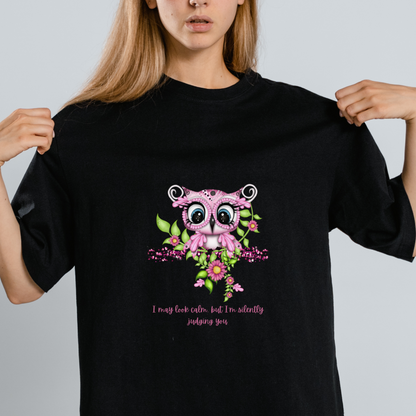 Women Printed Cotton T Shirt | Round Neck | Half Sleeves| 100% Cotton | Regular Fit T-Shirt | Teen | Teen Vibes