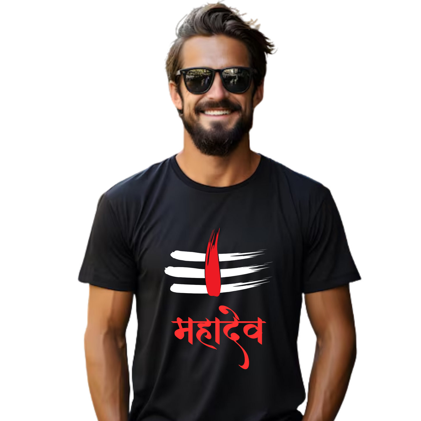 Unisex Printed Cotton T Shirt | Aastha | Trust | Belief | Round Neck | Half Sleeves|100% Cotton Regular Fit T-Shirt | Women | Men | Teen | Teen Vibes