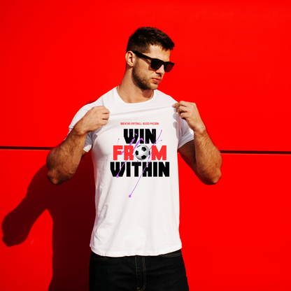 Men’s Printed Cotton T Shirt | Foot Ball |Round Neck | Half Sleeves|100% Cotton | Regular Fit T-Shirt | Teens | Teen Vibes