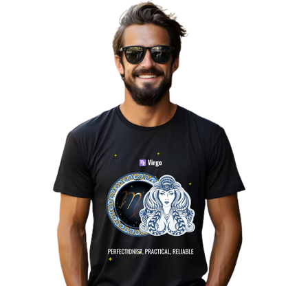Unisex Printed Cotton T Shirt | Astro | Round Neck | Half Sleeves|100% Cotton Regular Fit T-Shirt | Women | Men | Teen | Teen Vibes