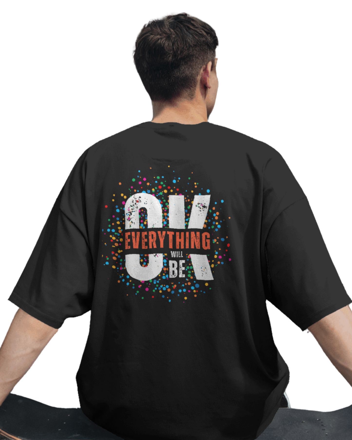 Oversize | Unisex Printed Cotton T Shirt | Round Neck | Half Sleeves|100% Cotton | Women | Men | Teen | Teen Vibes