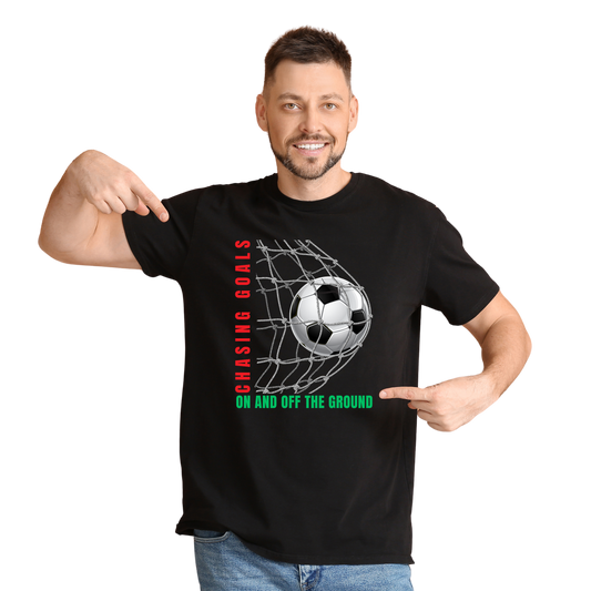 Men’s Printed Cotton T Shirt | Foot Ball |Round Neck | Half Sleeves|100% Cotton | Regular Fit T-Shirt | Teens | Teen Vibes