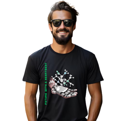 Men’s Printed Cotton T Shirt | Futuristic |Round Neck | Half Sleeves|100% Cotton | Regular Fit T-Shirt | Teens | Teen Vibes
