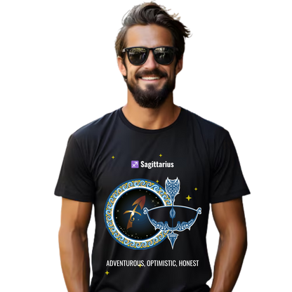 Unisex Printed Cotton T Shirt | Astro | Round Neck | Half Sleeves|100% Cotton Regular Fit T-Shirt | Women | Men | Teen | Teen Vibes