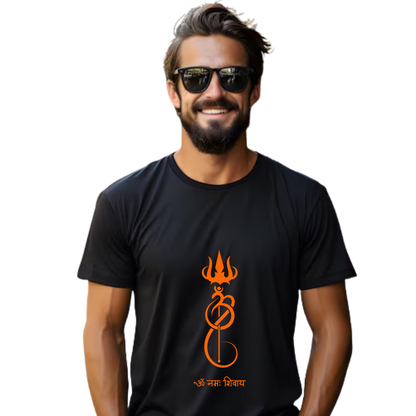 Unisex Printed Cotton T Shirt | Aastha | Trust | Belief | Round Neck | Half Sleeves|100% Cotton Regular Fit T-Shirt | Women | Men | Teen | Teen Vibes