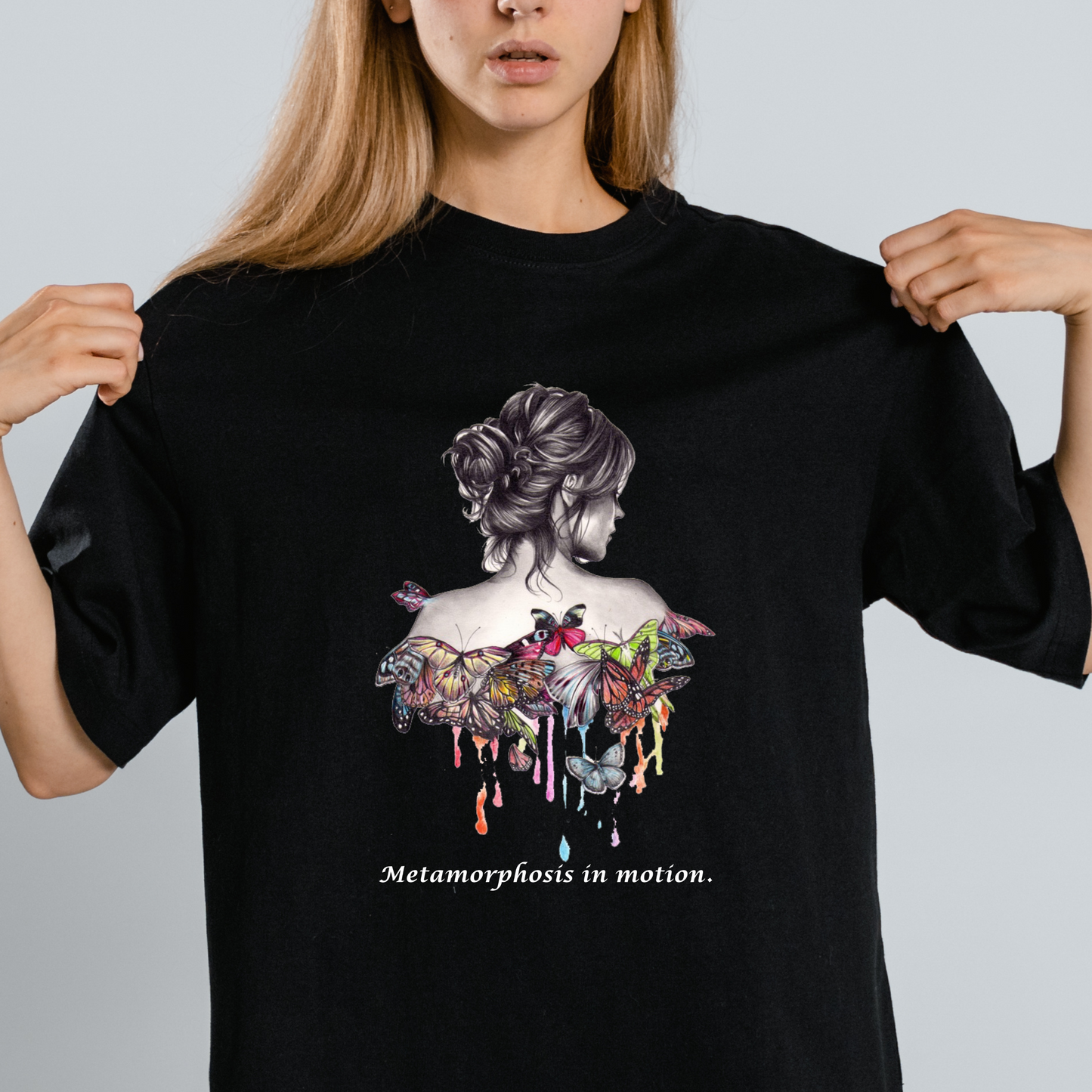 Women Printed Cotton T Shirt | Round Neck | Half Sleeves| 100% Cotton | Regular Fit T-Shirt | Teen | Teen Vibes