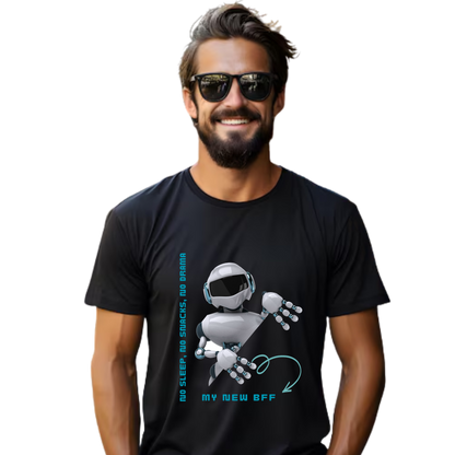 Men’s Printed Cotton T Shirt | Futuristic |Round Neck | Half Sleeves|100% Cotton | Regular Fit T-Shirt | Teens | Teen Vibes