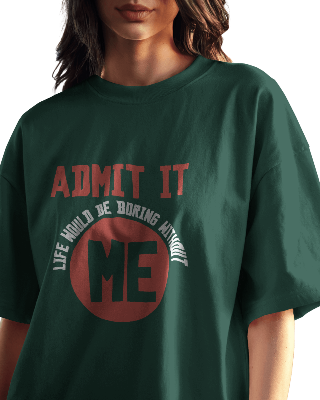 Women Oversize Tee |Street wear | Casual Wear | 100% Cotton T Shirt | Round Neck | Half Sleeves| Vibrant Colors