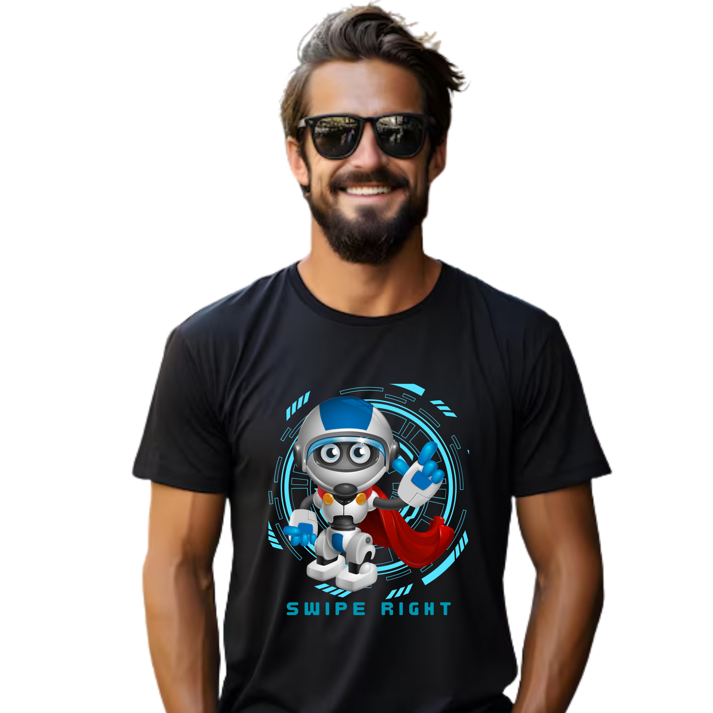 Men’s Printed Cotton T Shirt | Futuristic |Round Neck | Half Sleeves|100% Cotton | Regular Fit T-Shirt | Teens | Teen Vibes