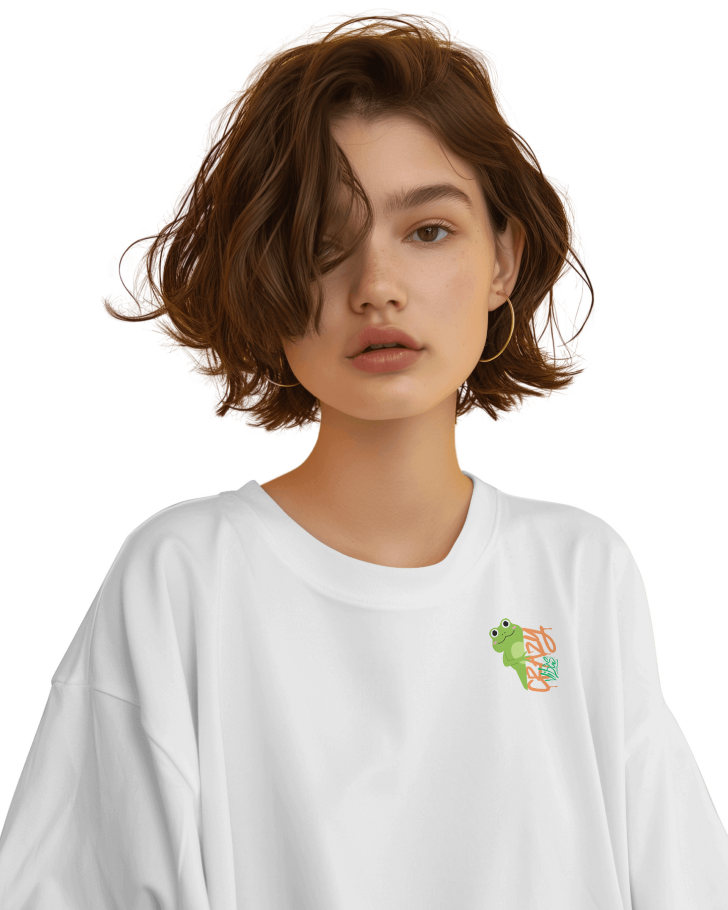 Oversize | Unisex Printed Cotton T Shirt | Round Neck | Half Sleeves|100% Cotton | Women | Men | Teen | Teen Vibes