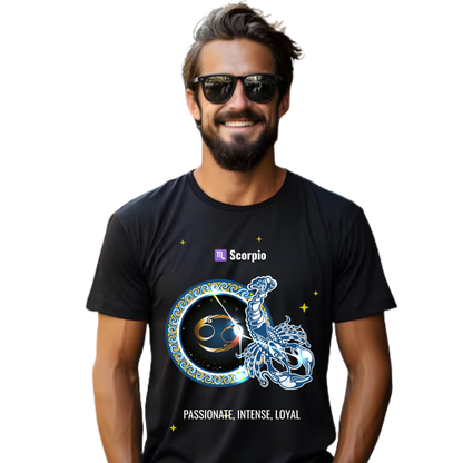 Unisex Printed Cotton T Shirt | Astro | Round Neck | Half Sleeves|100% Cotton Regular Fit T-Shirt | Women | Men | Teen | Teen Vibes