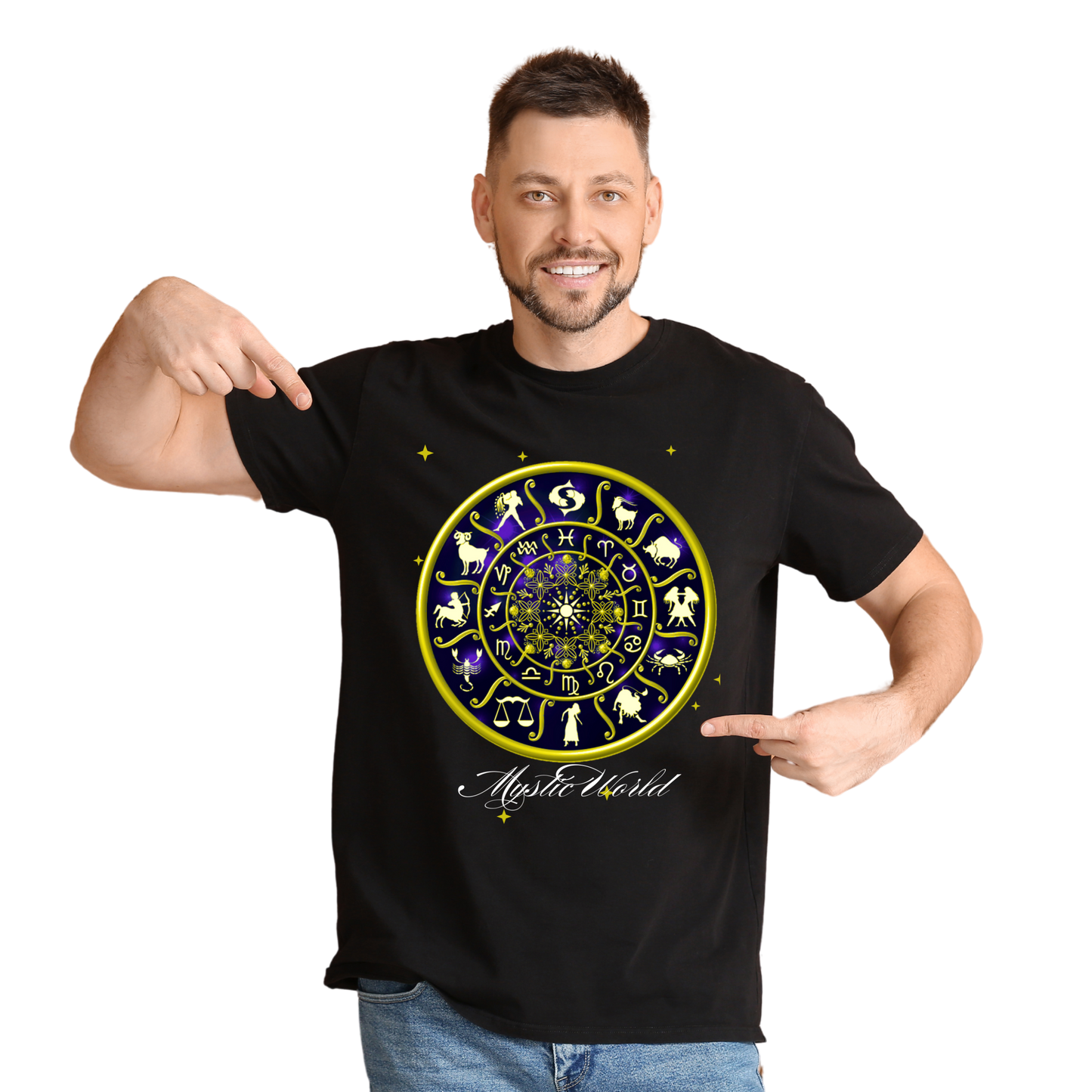 Unisex Printed Cotton T Shirt | Astro | Round Neck | Half Sleeves|100% Cotton Regular Fit T-Shirt | Women | Men | Teen | Teen Vibes