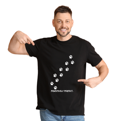 Unisex Printed Cotton T Shirt | Dog Lovers | Round Neck | Half Sleeves|100% Cotton Regular Fit T-Shirt | Women | Men |