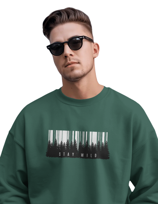 Unisex Oversize Sweatshirt | 400 GSM Heavyweight Fleece | Relaxed Fit | Premium Winter Wear | Men| Women |Teens | Frostline |Classic Sweatshirt |Warm & Soft