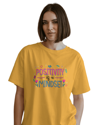 Women Oversize Tee | Printed | 100% Cotton T Shirt | Round Neck | Half Sleeves| Designed by NEOX | Vibrant Colors
