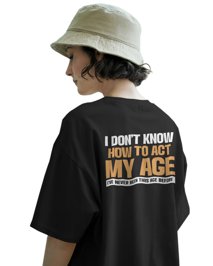 Women Oversize Tee |Street wear | Casual Wear | 100% Cotton T Shirt | Round Neck | Half Sleeves| Vibrant Colors