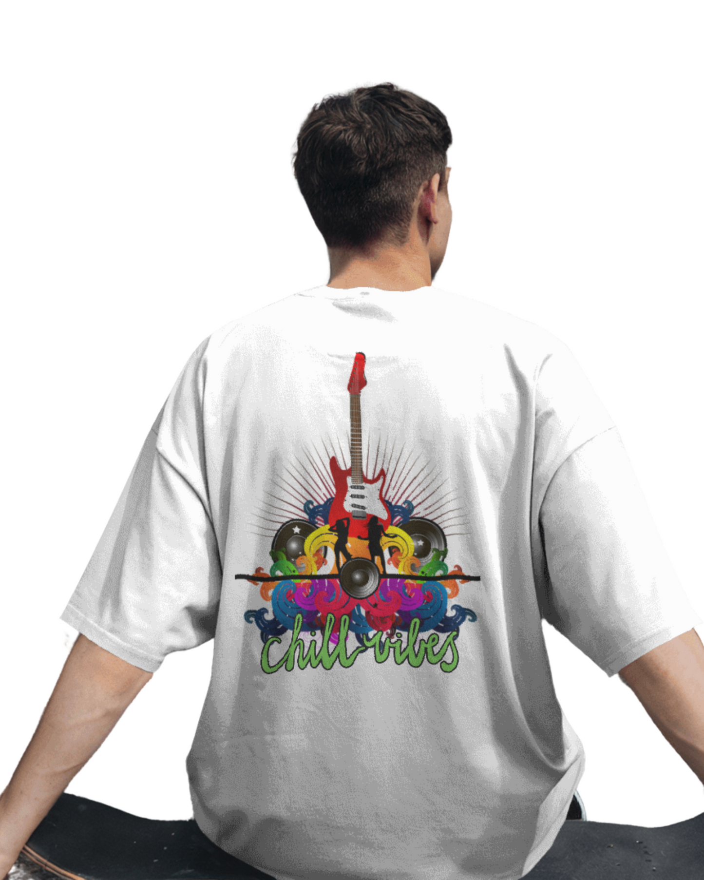 Oversize | Unisex Printed Cotton T Shirt | Round Neck | Half Sleeves|100% Cotton | Women | Men | Teen | Teen Vibes