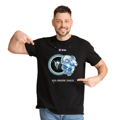 Unisex Printed Cotton T Shirt | Astro | Round Neck | Half Sleeves|100% Cotton Regular Fit T-Shirt | Women | Men | Teen | Teen Vibes