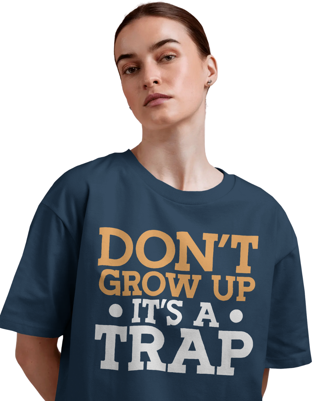 Women Oversize Tee |Street wear | Casual Wear | 100% Cotton T Shirt | Round Neck | Half Sleeves| Vibrant Colors