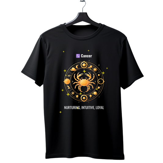 Unisex Printed Cotton T Shirt | Astro | Round Neck | Half Sleeves|100% Cotton Regular Fit T-Shirt | Women | Men | Teen | Teen Vibes