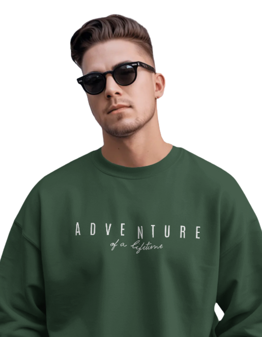 Unisex Oversize Sweatshirt | 400 GSM Heavyweight Fleece | Relaxed Fit | Premium Winter Wear | Men| Women |Teens | Frostline |Classic Sweatshirt |Warm & Soft