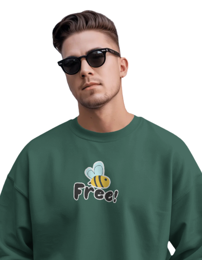 Unisex Oversize Sweatshirt | 400 GSM Heavyweight Fleece | Relaxed Fit | Premium Winter Wear | Men| Women |Teens | Frostline |Classic Sweatshirt |Warm & Soft