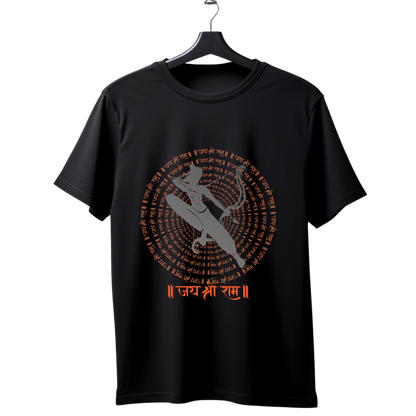 Unisex Printed Cotton T Shirt | Aastha | Trust | Belief | Round Neck | Half Sleeves|100% Cotton Regular Fit T-Shirt | Women | Men | Teen | Teen Vibes
