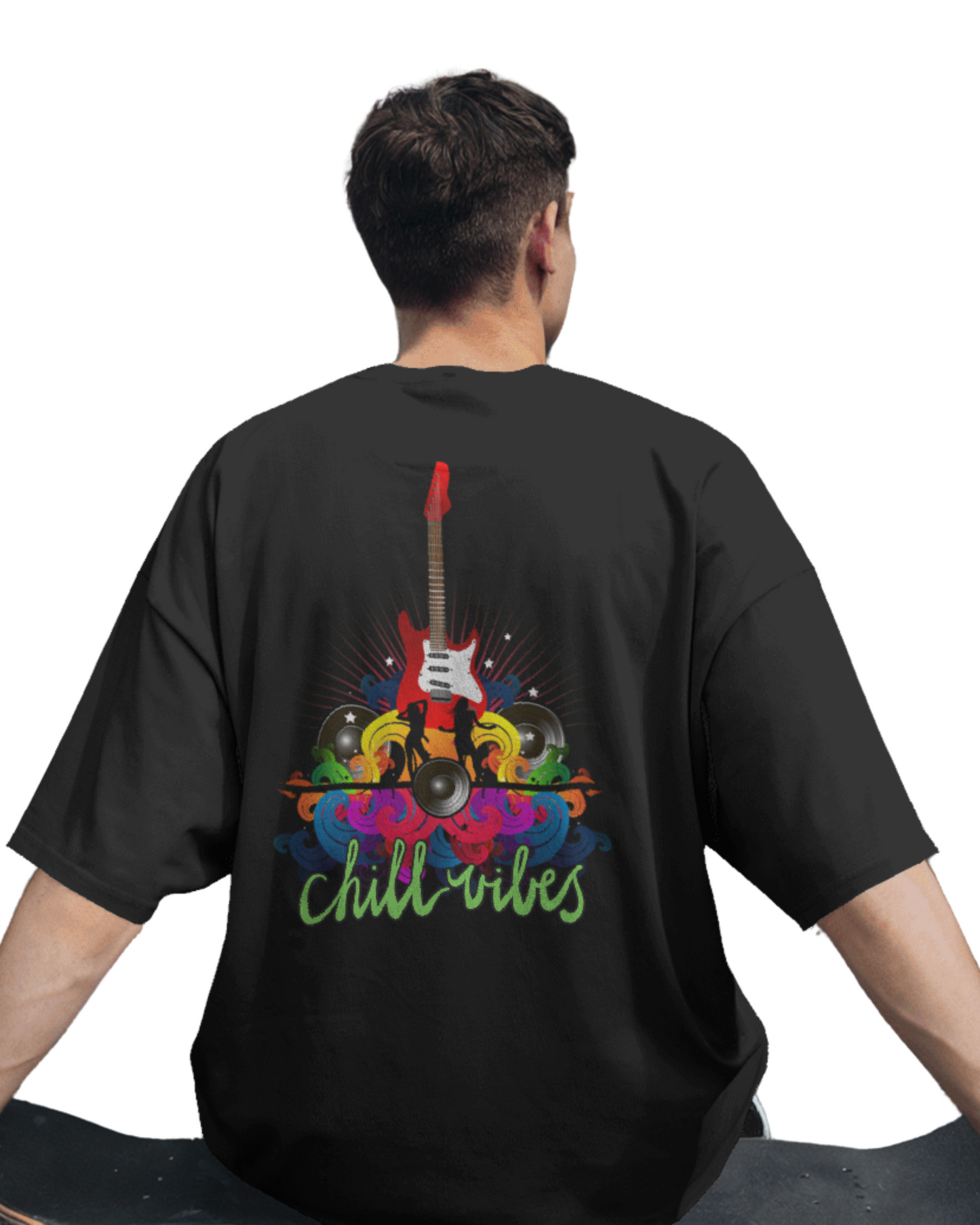 Oversize | Unisex Printed Cotton T Shirt | Round Neck | Half Sleeves|100% Cotton | Women | Men | Teen | Teen Vibes