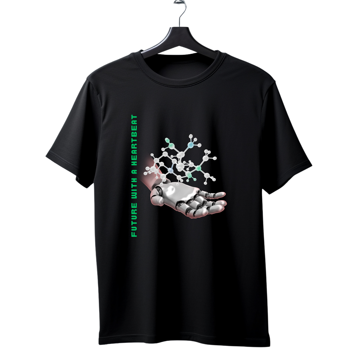 Men’s Printed Cotton T Shirt | Futuristic |Round Neck | Half Sleeves|100% Cotton | Regular Fit T-Shirt | Teens | Teen Vibes