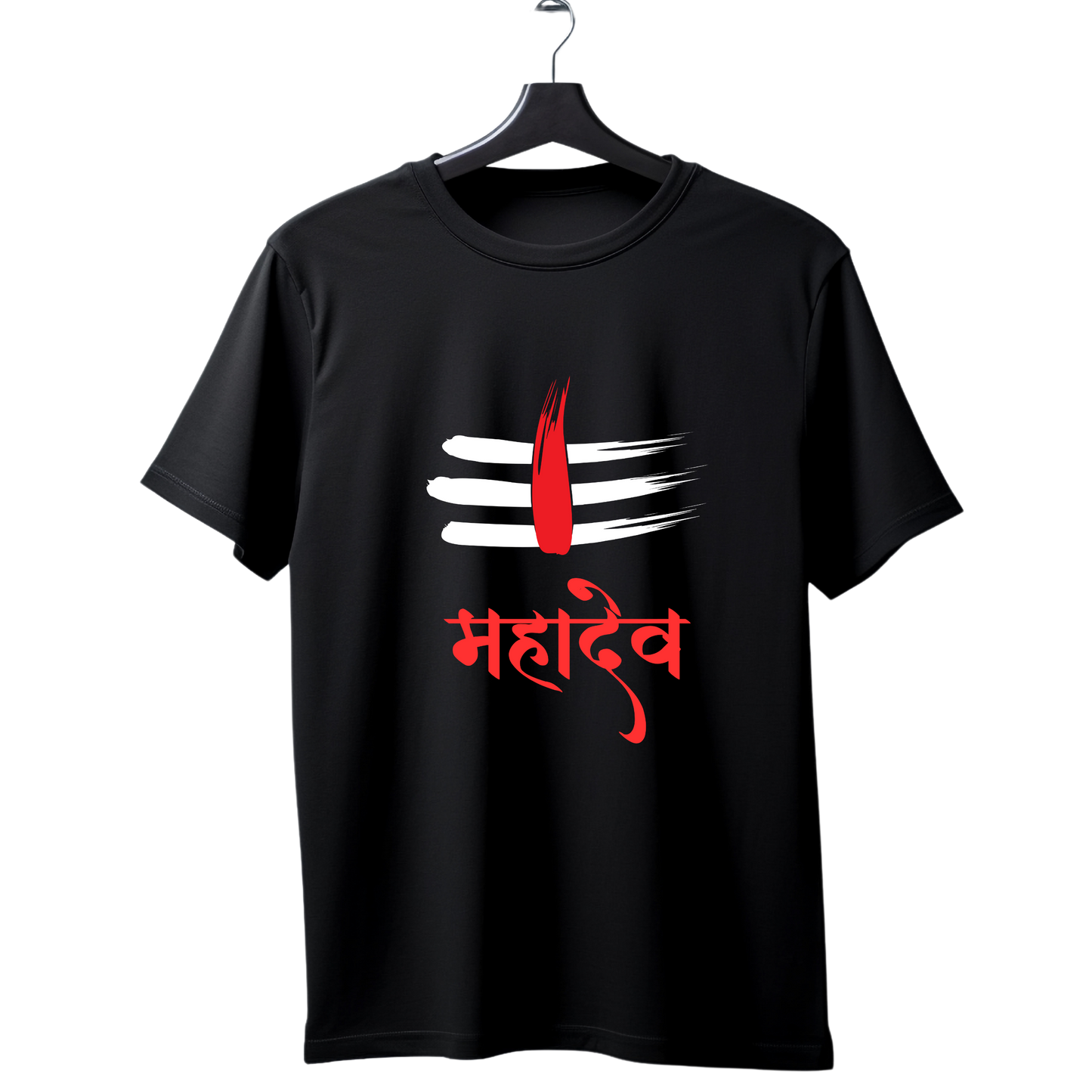 Unisex Printed Cotton T Shirt | Aastha | Trust | Belief | Round Neck | Half Sleeves|100% Cotton Regular Fit T-Shirt | Women | Men | Teen | Teen Vibes