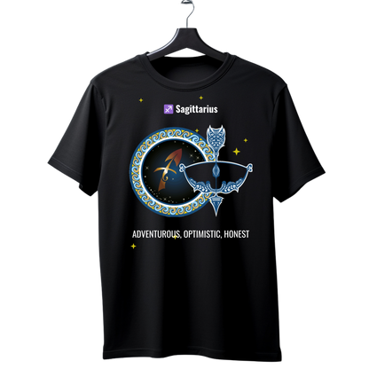 Unisex Printed Cotton T Shirt | Astro | Round Neck | Half Sleeves|100% Cotton Regular Fit T-Shirt | Women | Men | Teen | Teen Vibes