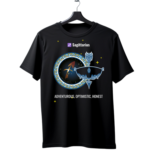 Unisex Printed Cotton T Shirt | Astro | Round Neck | Half Sleeves|100% Cotton Regular Fit T-Shirt | Women | Men | Teen | Teen Vibes