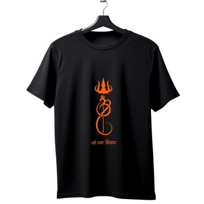 Unisex Printed Cotton T Shirt | Aastha | Trust | Belief | Round Neck | Half Sleeves|100% Cotton Regular Fit T-Shirt | Women | Men | Teen | Teen Vibes