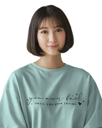 Women Oversize Tee | Printed | 100% Cotton T Shirt | Round Neck | Half Sleeves| Designed by NEOX | Vibrant Colors