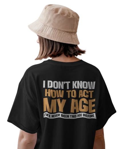 Women Oversize Tee |Street wear | Casual Wear | 100% Cotton T Shirt | Round Neck | Half Sleeves| Vibrant Colors