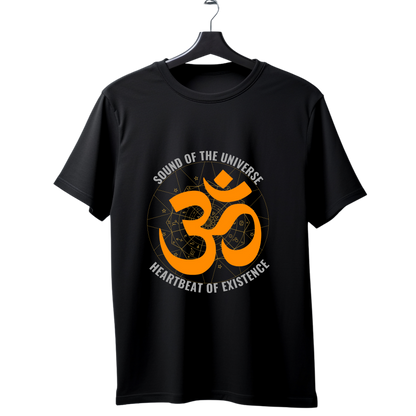 Unisex Printed Cotton T Shirt | Aastha | Trust | Belief | Round Neck | Half Sleeves|100% Cotton Regular Fit T-Shirt | Women | Men | Teen | Teen Vibes