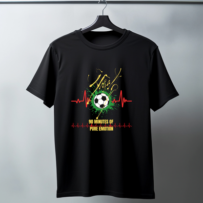 Men’s Printed Cotton T Shirt | Foot Ball |Round Neck | Half Sleeves|100% Cotton | Regular Fit T-Shirt | Teens | Teen Vibes