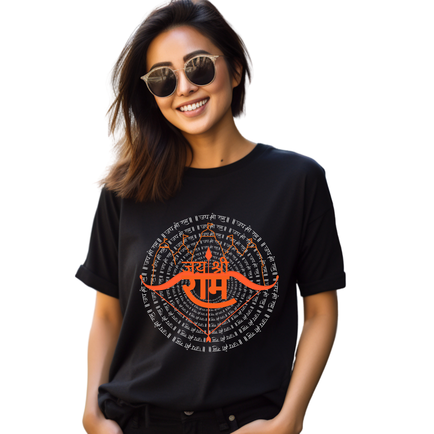 Unisex Printed Cotton T Shirt | Aastha | Trust | Belief | Round Neck | Half Sleeves|100% Cotton Regular Fit T-Shirt | Women | Men | Teen | Teen Vibes