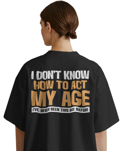 Women Oversize Tee |Street wear | Casual Wear | 100% Cotton T Shirt | Round Neck | Half Sleeves| Vibrant Colors