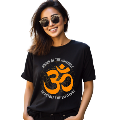 Unisex Printed Cotton T Shirt | Aastha | Trust | Belief | Round Neck | Half Sleeves|100% Cotton Regular Fit T-Shirt | Women | Men | Teen | Teen Vibes