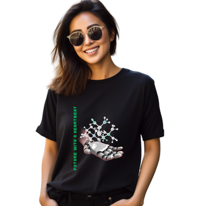 Men’s Printed Cotton T Shirt | Futuristic |Round Neck | Half Sleeves|100% Cotton | Regular Fit T-Shirt | Teens | Teen Vibes