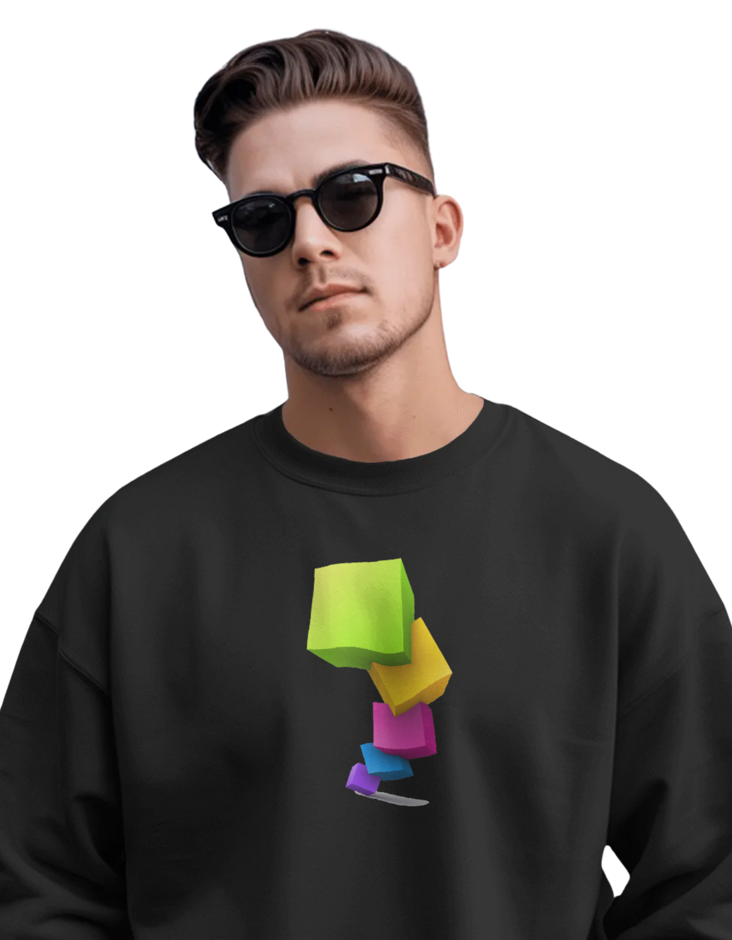 Unisex Oversize Sweatshirt | 400 GSM Heavyweight Fleece | Relaxed Fit | Premium Winter Wear | Men| Women |Teens | Frostline |Classic Sweatshirt |Warm & Soft