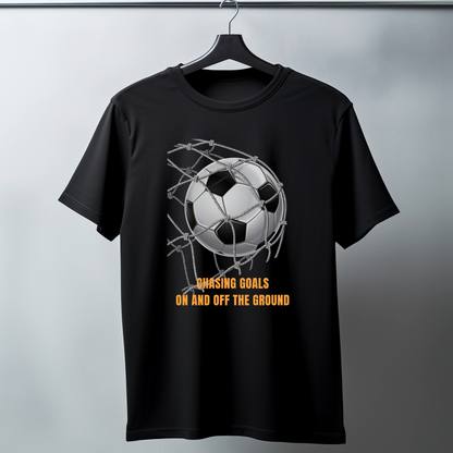 Men’s Printed Cotton T Shirt | Foot Ball | Round Neck | Half Sleeves|100% Cotton | Regular Fit T-Shirt | Teens | Teen Vibes
