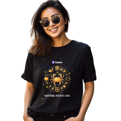 Unisex Printed Cotton T Shirt | Astro | Round Neck | Half Sleeves|100% Cotton Regular Fit T-Shirt | Women | Men | Teen | Teen Vibes