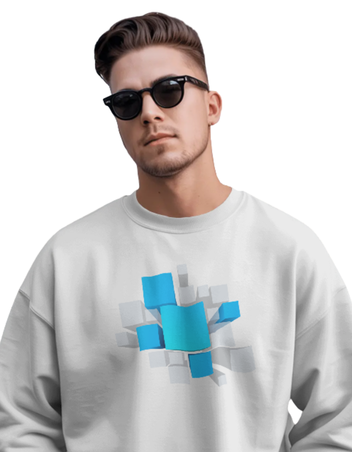 Unisex Oversize Sweatshirt | 400 GSM Heavyweight Fleece | Relaxed Fit | Premium Winter Wear | Men| Women |Teens | Frostline |Classic Sweatshirt |Warm & Soft